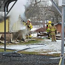 West Juniata Parkway Newport Fire