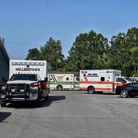 Thompsontown/Mifflintown Auto Accident & Landing Zone Aug 2025